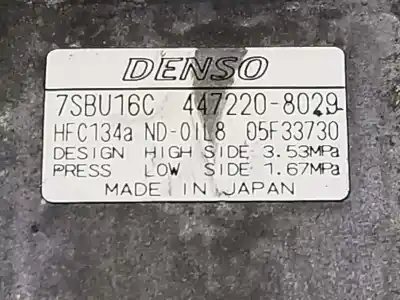 Second-hand car spare part air conditioning compressor for bmw x3 (e83) 3.0 d oem iam references 64526915388  64526915388