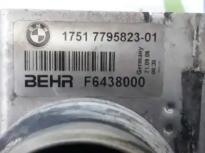 Peça sobressalente para automóvel em segunda mão intercooler por bmw 5 (e60) 520 d referências oem iam 17517795823  17517795823