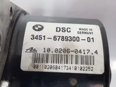 Peça sobressalente para automóvel em segunda mão abs por bmw 3 (e90) 320 d referências oem iam 34516789300  6789301