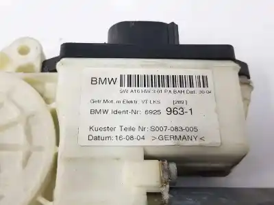 Second-hand car spare part left front window motor for bmw x3 (e83) 3.0 d oem iam references 67626925963  69259631