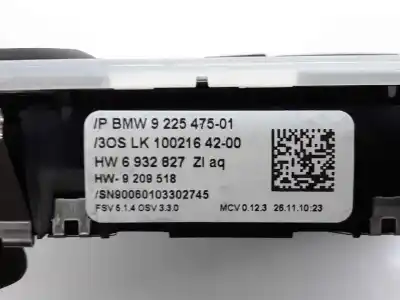 Second-hand car spare part interior light for bmw 3 (e90) 320 d oem iam references 61319225475  1002164200