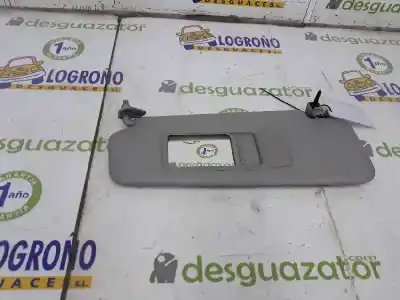 Second-hand car spare part left sunshade for bmw 3 (e90) 318 d oem iam references 51166981649  51166981649