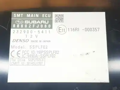 Second-hand car spare part electronic module for subaru xv 2.0 cat oem iam references 88802fj080  88802fj080