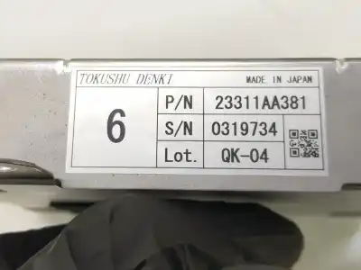 Second-hand car spare part electronic module for subaru xv 2.0 cat oem iam references 23311aa381  23311aa381