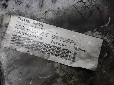 Second-hand car spare part right front winglet for bmw x3 (e83) 3.0 turbodiesel cat oem iam references 51713405818  51713405818