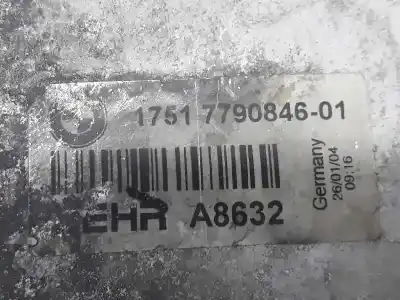 Pezzo di ricambio per auto di seconda mano intercooler per bmw serie 7 (e65/e66) 3.0 turbodiesel cat riferimenti oem iam 17517790846  17512247359