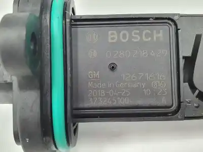 Second-hand car spare part flowmeter for opel zafira 1.6 cdti dpf oem iam references 12671616  0280218429