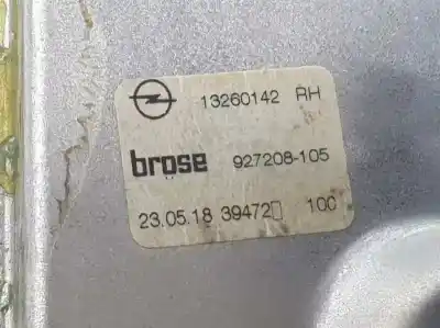 Автозапчастина б/у регулятор скла заднього правого для opel zafira 1.6 cdti dpf посилання на oem iam 927212100  13369290