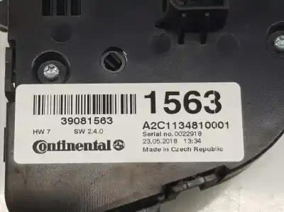 Автозапчасти б/у климат-контроль за opel zafira 1.6 cdti dpf ссылки oem iam 39081563