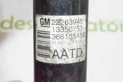 Gebrauchtes Autoersatzteil stoßdämpfer links hinten zum opel meriva b monospace (s10) 1.7 cdti (75) oem-iam-referenzen 13350753  22263945