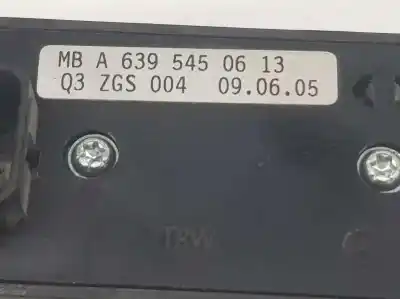 Автозапчастина б/у передній правий віконний вимикач для clase c vito caja cerrada 6.03 2.1 cdi посилання на oem iam a6395450613  6395450613