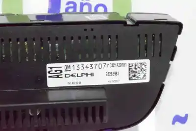 Автозапчастина б/у клімат-контроль для opel meriva b monospace (s10) 1.7 cdti (75) посилання на oem iam 13343707  13343707