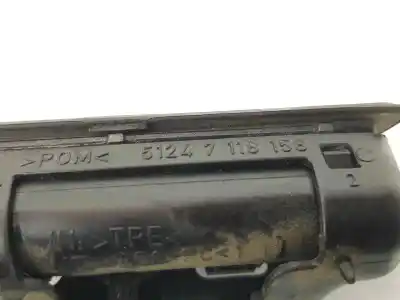 Second-hand car spare part tailgate back door handle for bmw 3 (e90) 320 d oem iam references 51247118158  51247118158