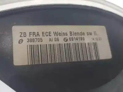 Peça sobressalente para automóvel em segunda mão farolim dianteiro esquerdo por bmw 3 (e46) 320 d referências oem iam 63137165849  7165849