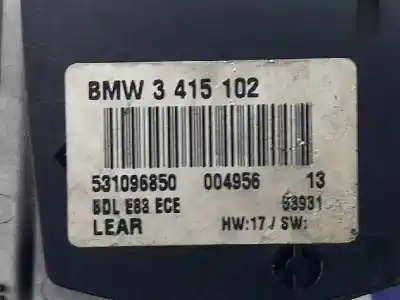 Pezzo di ricambio per auto di seconda mano controllo della luce per bmw x3 (e83) 2.0 turbodiesel cat riferimenti oem iam 3415102  