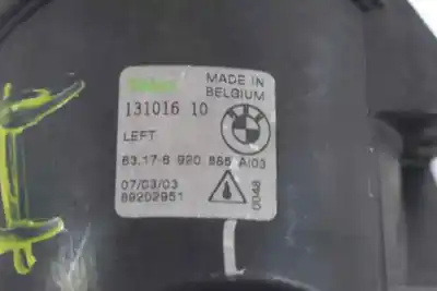 Second-hand car spare part left fog light for bmw x5 (e53) 3.0 d oem iam references 63176920885  6920885