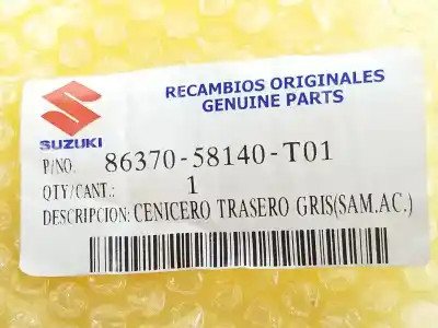 Peça sobressalente para automóvel em segunda mão cinzeiro por suzuki samurai (sj) hardtop referências oem iam 8637058140  8637058140