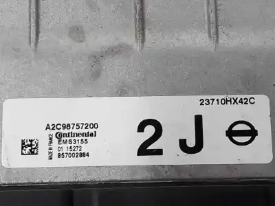 Second-hand car spare part ecu engine control for nissan pulsar fastback (c13) 1.5 dci oem iam references 23710hx42c  s180207505z9