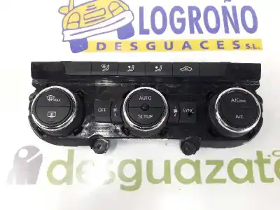 Recambio de automóvil de segunda mano de Mando Climatizador para SEAT LEON (5F1) 1.2 TSI referencias OEM IAM 5F0907044H 5HB011215 BHB 5F0907044ADYMS 