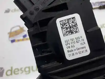 Автозапчастина б/у педальний потенціометр для seat leon (5f1) 1.2 tsi посилання на oem iam 5q1721503h  6pv010621