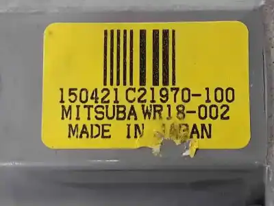 Автозапчастина б/у двигатель переднього ліва вікна для nissan pulsar fastback (c13) 1.5 dci посилання на oem iam wr18002  150421