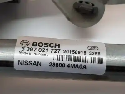 Second-hand car spare part front windshield wiper motor for nissan pulsar fastback (c13) 1.5 dci oem iam references 288004ma0a  288004ma0a