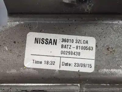 Second-hand car spare part handbrake lever for nissan pulsar fastback (c13) 1.5 dci oem iam references 360103zl0a  360103zl0a