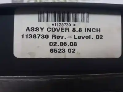 Second-hand car spare part multifunction display for bmw x5 (e70) 4.8 v8 cat 355 cv / 261 kw oem iam references 65509166782  