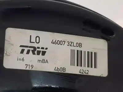 Second-hand car spare part brake servo for nissan pulsar fastback (c13) 1.5 dci oem iam references 472103zl0b  