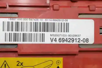 Second-hand car spare part fuse box unit for bmw 3 (e90) 320 d oem iam references 61146971370  61146942912