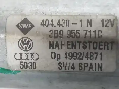 Автозапчасти б/у мотор заднего стеклоочистителя за volkswagen passat variant (3b5) trendline ссылки oem iam 3b9955711c  3b9955711b