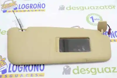 Peça sobressalente para automóvel em segunda mão para-sol direito por bmw 5 (e60) 520 d referências oem iam 51167066649