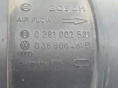 Автозапчасти б/у расходомер воздуха за audi a3 (8p1) 1.9 tdi ссылки oem iam 038906461b  038906461b