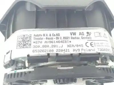 Автозапчасти б/у передняя левая подушка безопасности за volkswagen passat variant (cb5) executive 150 cv / 110 kw ссылки oem iam 3g0880201j  3g0880201jxea Автозапчасти б/у передняя левая подушка безопасности за volkswagen passat variant (cb5) executive 150 cv / 110 kw ссылки oem iam 3g0880201j  3g0880201jxea