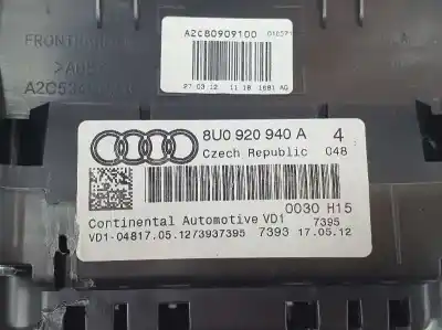 Автозапчастина б/у панель інструментів для audi q3 (8ub, 8ug) 2.0 tdi посилання на oem iam 8u0920940a  8u0920940a