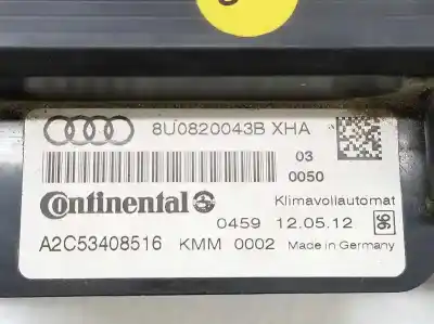 Автозапчасти б/у климат-контроль за audi q3 (8ub, 8ug) 2.0 tdi ссылки oem iam 8u0820043b  8u0820043b
