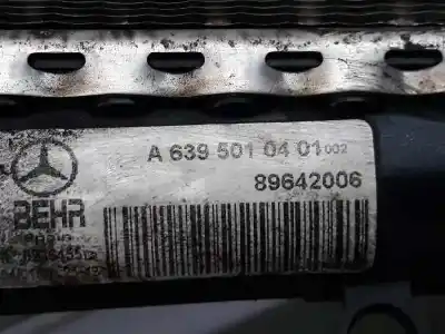 Second-hand car spare part water radiator for clase c vito mixto 06.2003 2.1 cdi oem iam references a6395010401  89642006