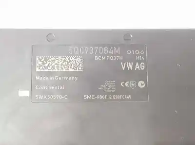 Автозапчастина б/у електронний модуль для seat leon (5f1) 1.6 tdi посилання на oem iam 5q0937084m  5q0937084m