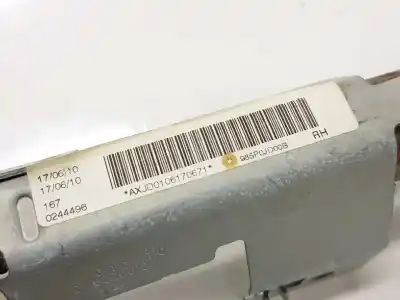 Автозапчастина б/у передня права подушка безпеки для nissan qashqai / qashqai +2 i (j10, nj10, jj10e) 1.5 dci посилання на oem iam 985p0jd00b  0244496