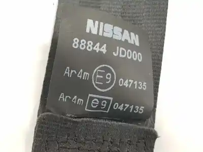 Peça sobressalente para automóvel em segunda mão cinto de segurança traseiro esquerdo por nissan qashqai / qashqai +2 i (j10, nj10, jj10e) 1.5 dci referências oem iam 88844jd000  047135