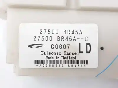 Peça sobressalente para automóvel em segunda mão comando de sofagem (chauffage / ar condicionado) por nissan qashqai / qashqai +2 i (j10, nj10, jj10e) 1.5 dci referências oem iam 27500jd01b  27500jd01b