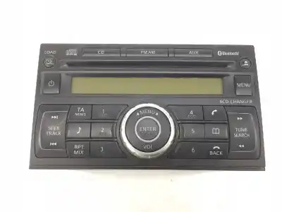 Peça sobressalente para automóvel em segunda mão sistema de áudio / rádio cd por nissan qashqai / qashqai +2 i (j10, nj10, jj10e) 1.5 dci referências oem iam 28184jd45a  pn30000fa