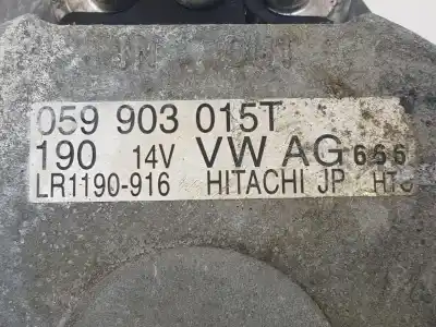 Peça sobressalente para automóvel em segunda mão alternador por audi q7 (4l) 4.2 v8 32v tdi biturbo 326 cv / 240 kw referências oem iam 059903015t  059903015t