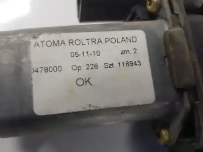 Автозапчасти б/у регулятор стекла переднего правого за fiat doblo furgoneta/monovolumen (223_) 1.3 d multijet ссылки oem iam 51718403  51718403