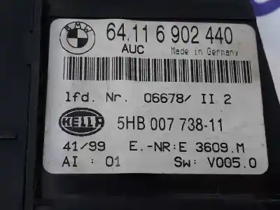 Second-hand car spare part climate control for bmw 3 (e36) 325 i oem iam references 64116902440  hella 5hb70073811
