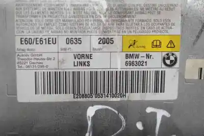 Second-hand car spare part front left side airbag for bmw 5 (e60) m5 oem iam references 72126963021  72126963021