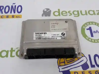 Peça sobressalente para automóvel em segunda mão centralina de motor uce por bmw serie 3 coupe (e46) 3.0 24v cat referências oem iam 12147519308