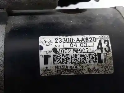 Автозапчастина б/у двигун запускається для subaru legacy lim. b14 2.0 d посилання на oem iam 23300aa620  m002t89071