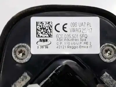 Автозапчастина б/у антена для seat toledo iv (kg3) 1.0 tsi посилання на oem iam 6c0035501fq  6c0035501fq