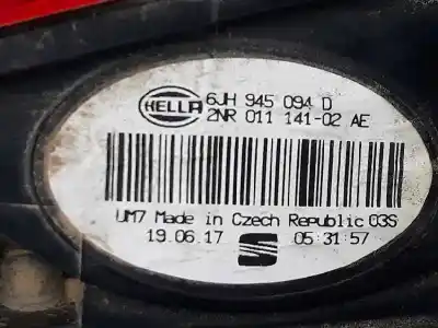 Автозапчастина б/у правий ліхтар в дверях для seat toledo iv (kg3) 1.0 tsi посилання на oem iam 6jh945094e  6jh945094e Автозапчастина б/у правий ліхтар в дверях для seat toledo iv (kg3) 1.0 tsi посилання на oem iam 6jh945094e  6jh945094e